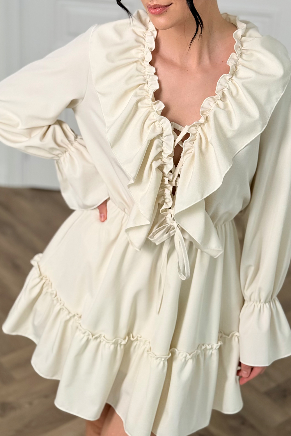 Платье 6845 Слоновая кость