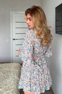 Платье 6856 Персиковый