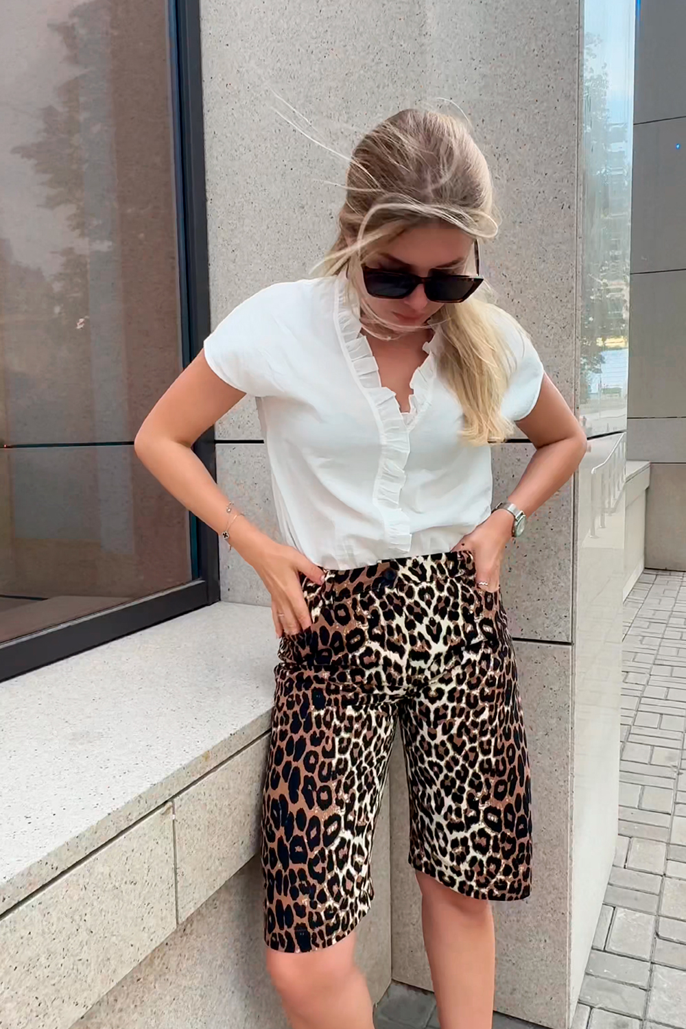 Блуза 6837 Молочный