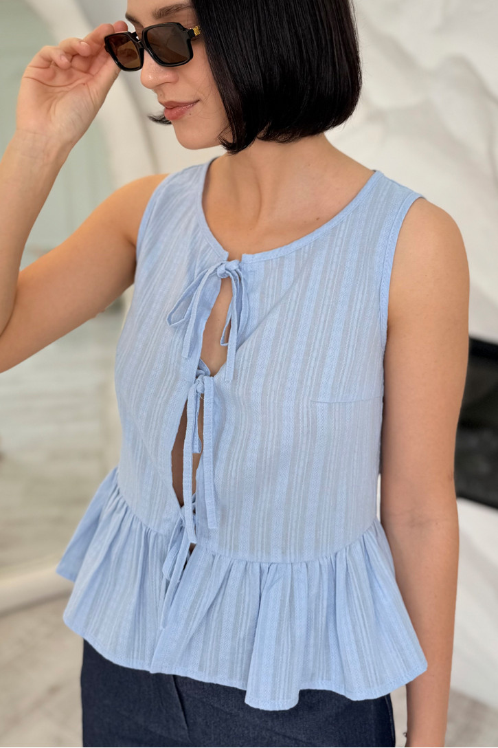 Топ 6839 Голубой