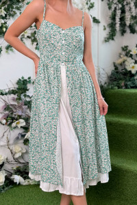 Платье 6851 Зеленый