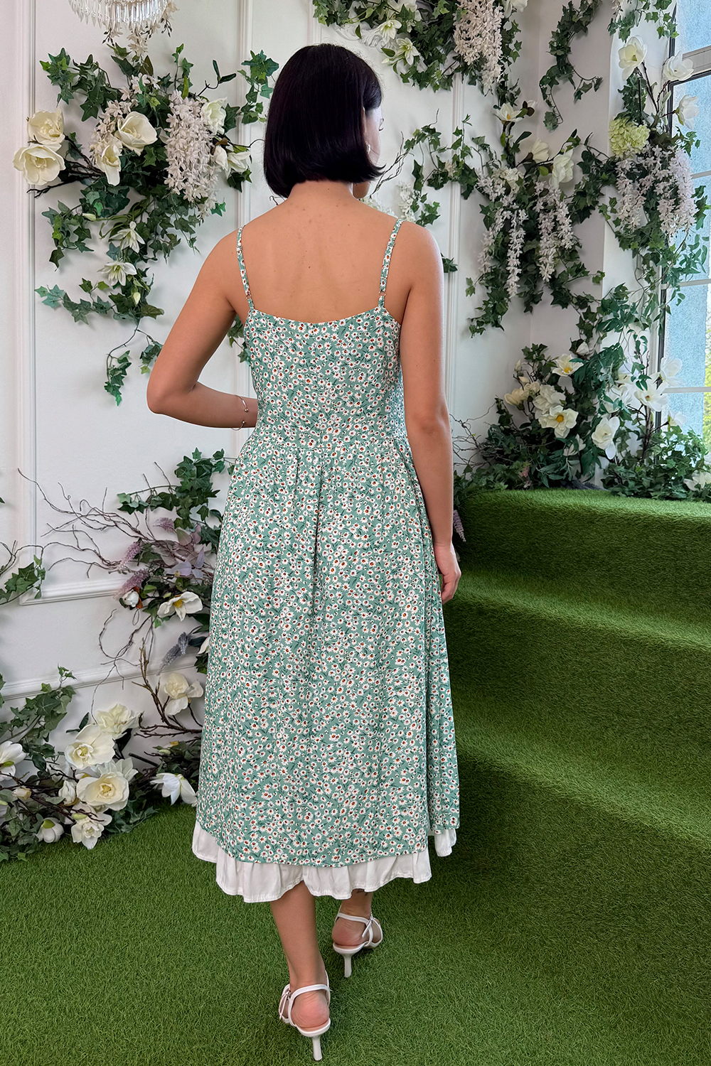 Платье 6851 Зеленый