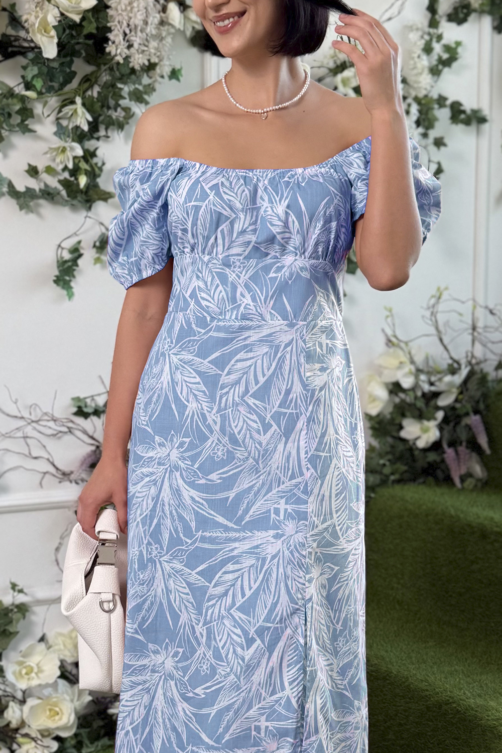 Платье 6862 Голубой