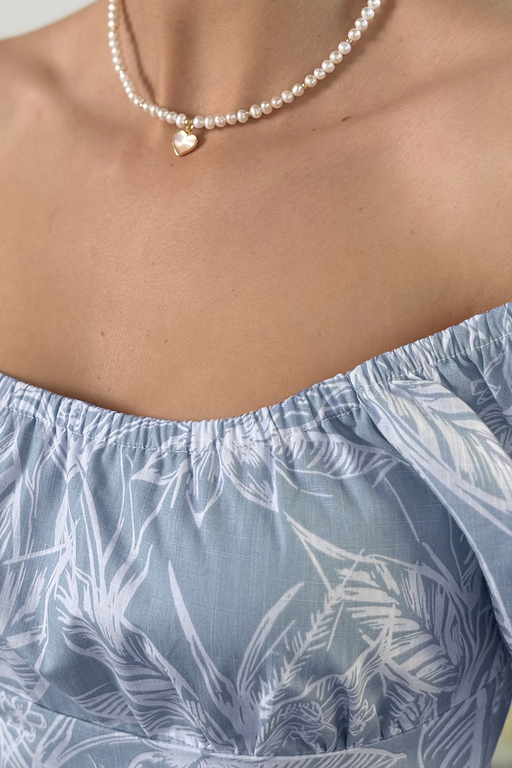 Платье 6862 Голубой