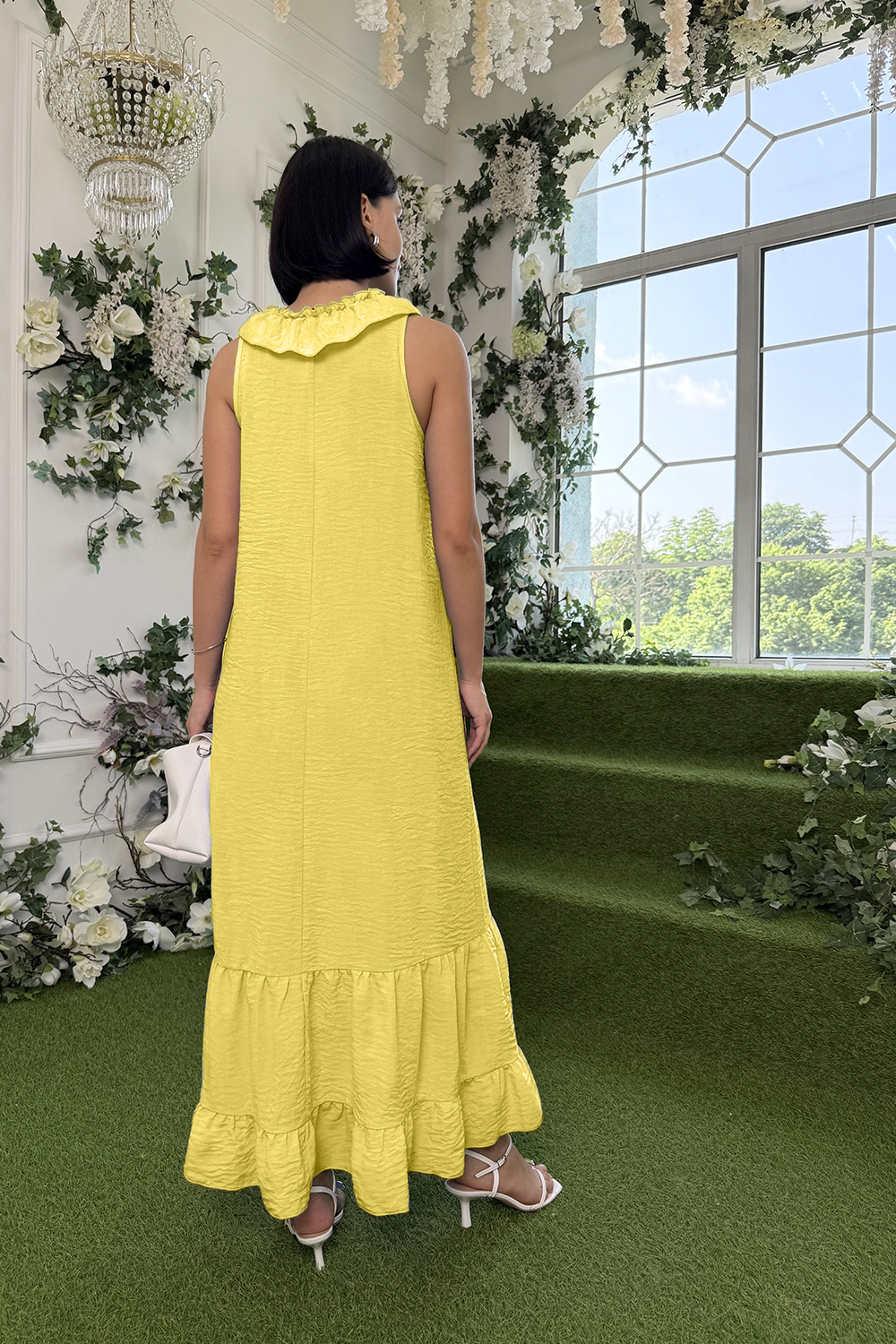 Платье 6866 Желтый