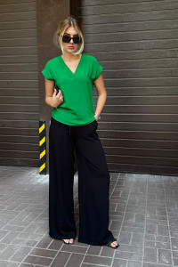 Блуза 6497 Зеленый