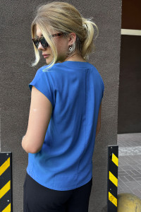 Блуза 6497 Голубой