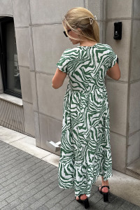 Платье 6669 Зеленый