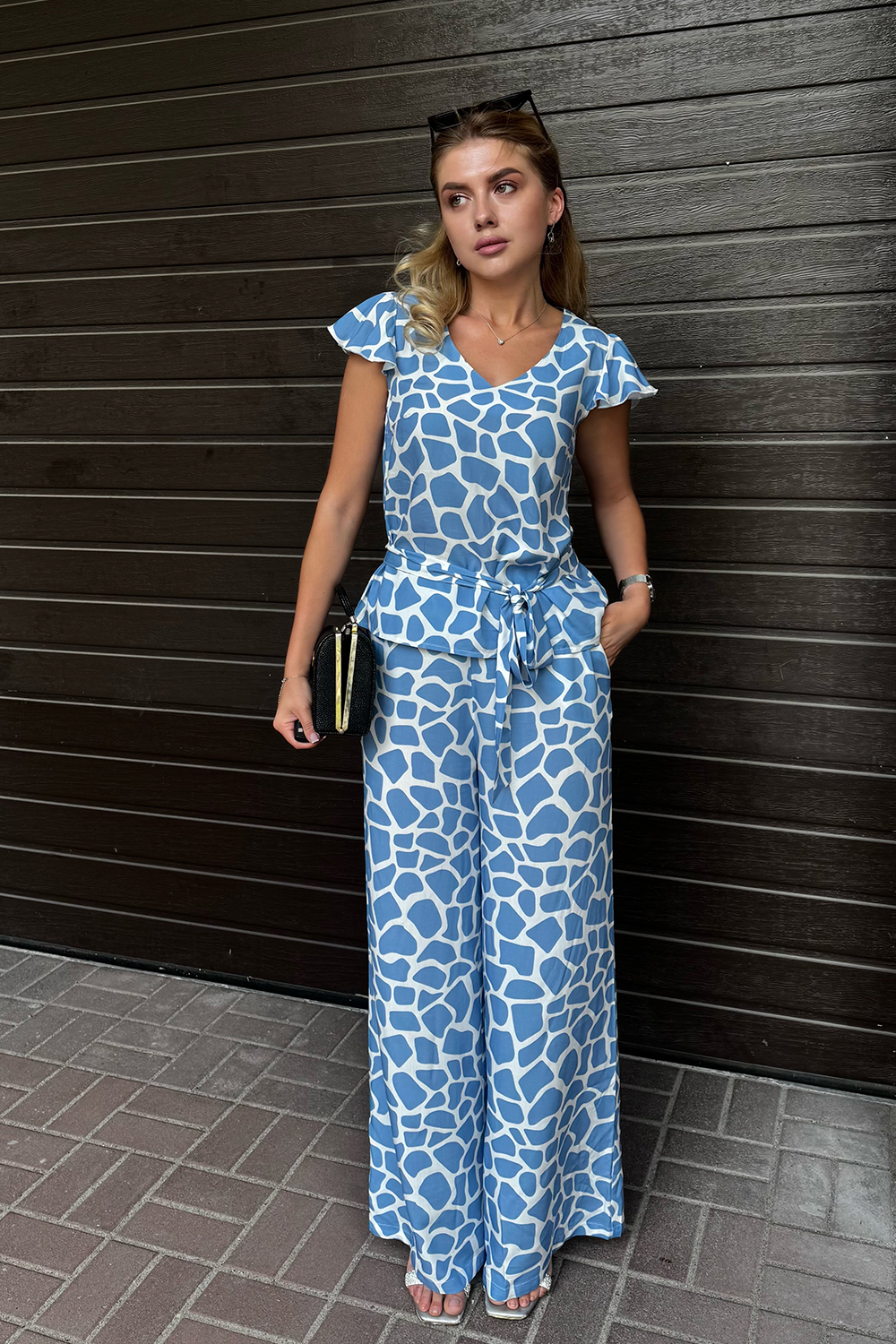 Костюм 6873 Небесно-голубой