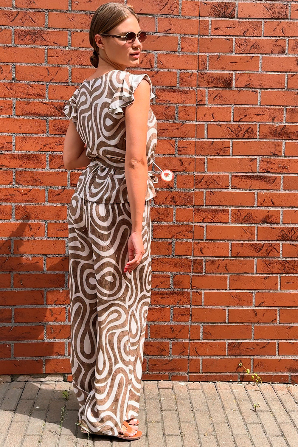 Костюм 6873 Коричневый