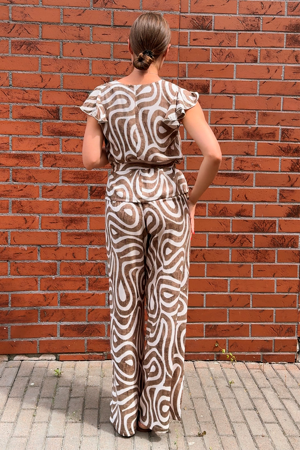 Костюм 6873 Коричневый