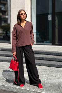 Рубашка 6914 Шоколад