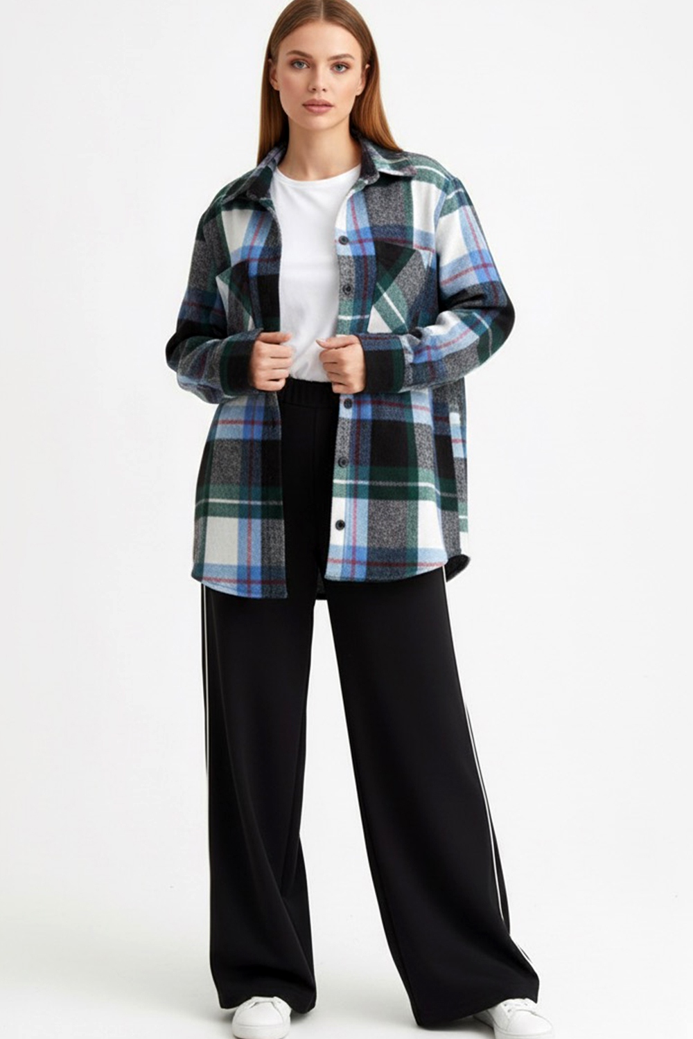 Рубашка 6925 Голубой