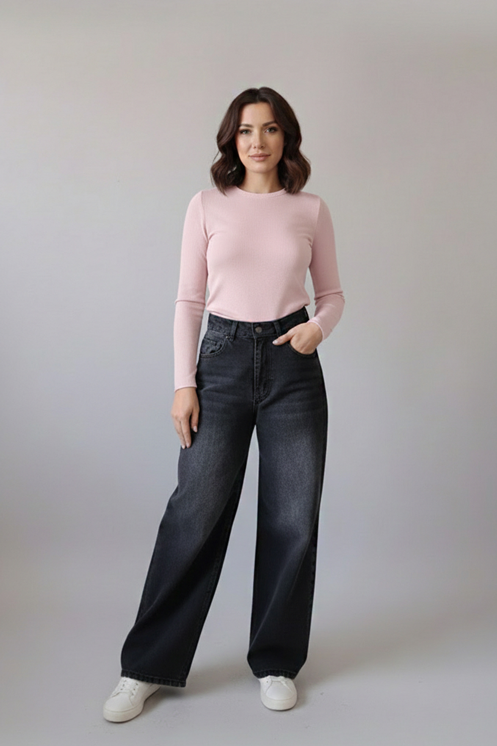 Лонгслив 6920 Пудра