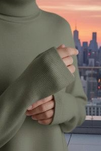 Костюм 6929 Оливковый