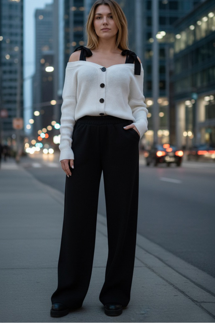 Штаны 6937 Черный