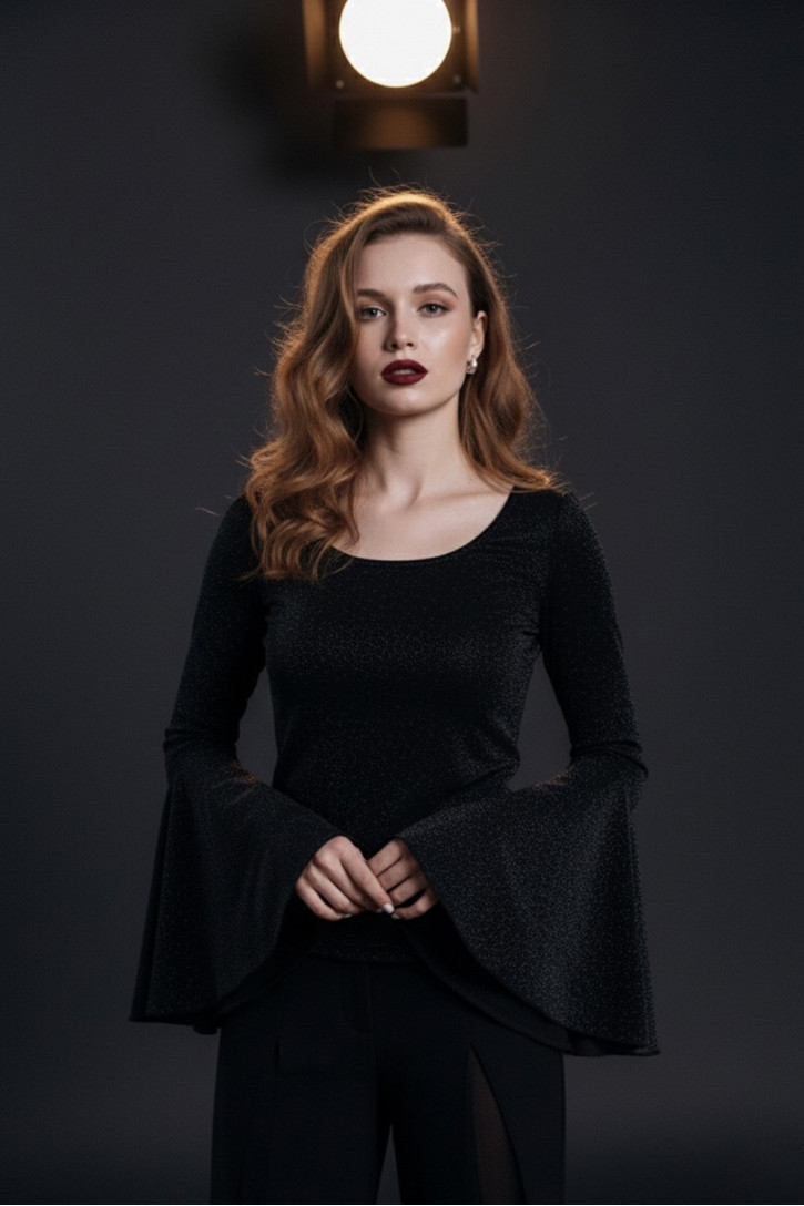 Топ 6768 Черный