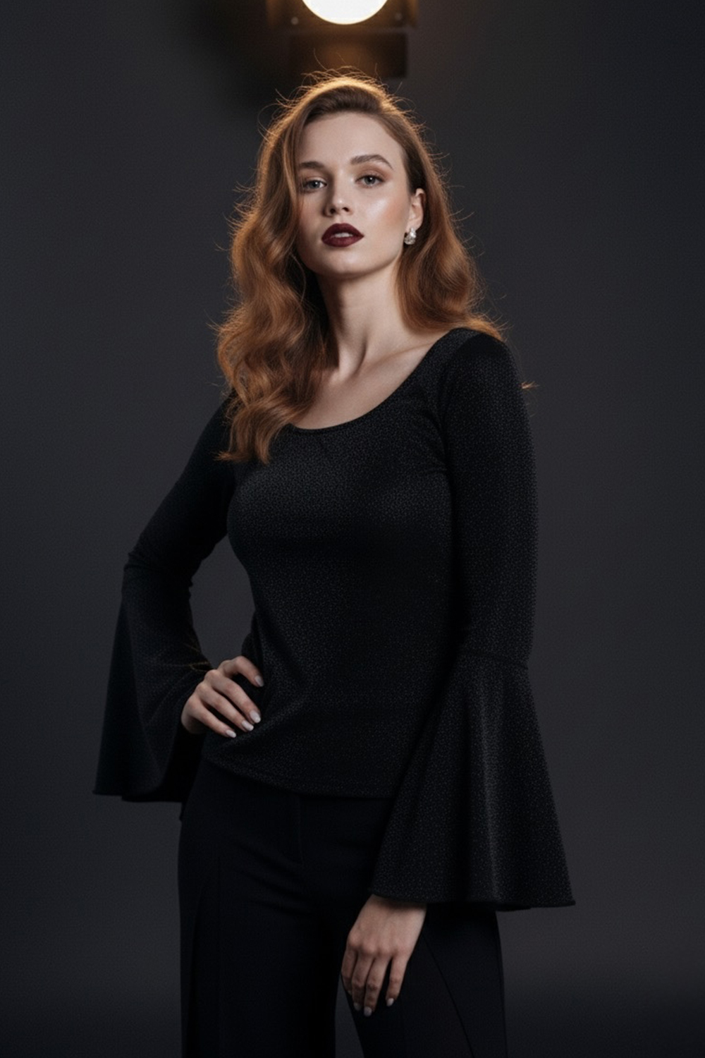 Топ 6768 Черный