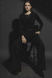 Лонгслив 6924 Черный