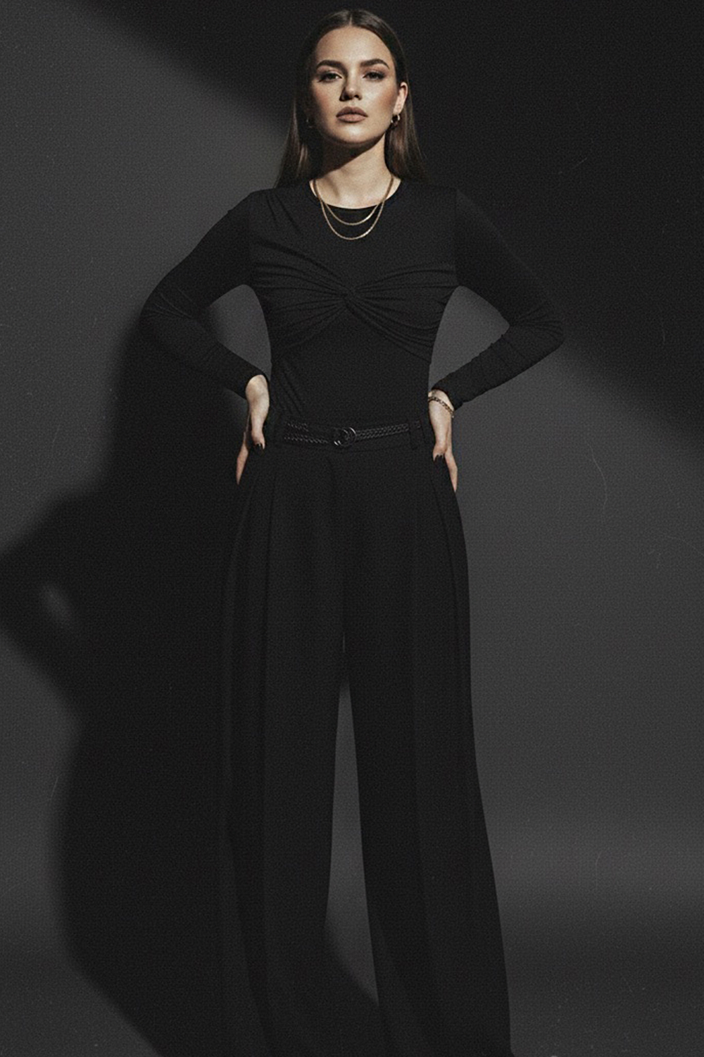 Лонгслив 6924 Черный