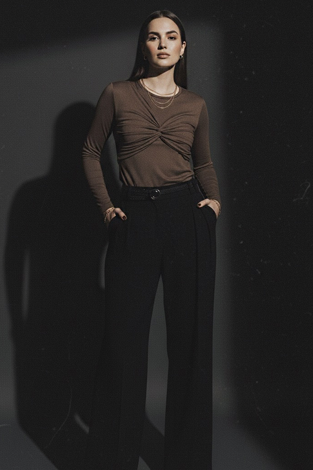 Лонгслив 6924 Шоколад