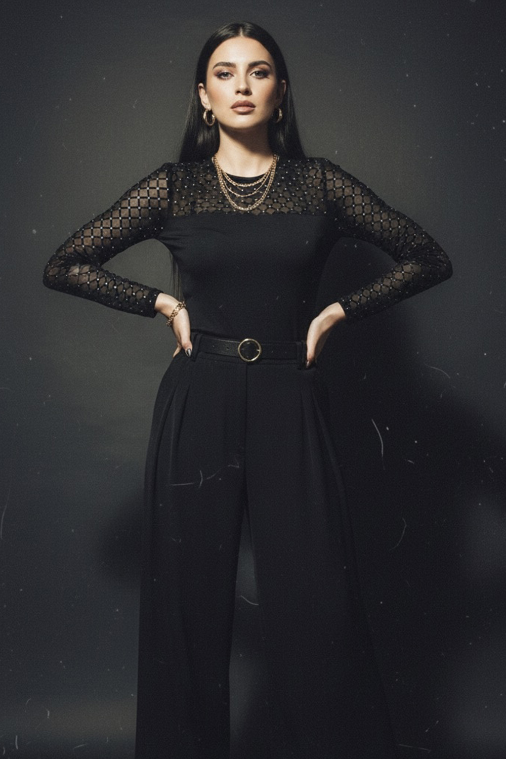 Боди 6950 Черный