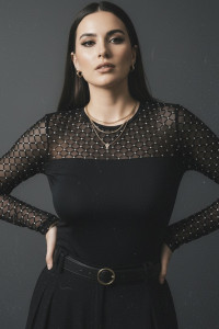 Боди 6950 Черный