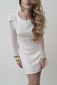 Платье 6953 Молочный