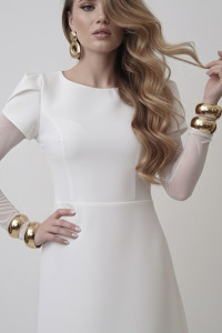 Платье 6953 Молочный