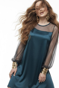 Платье 6957 Зеленый