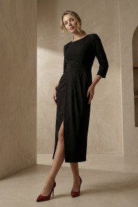 Платье 6960 Черный Черный