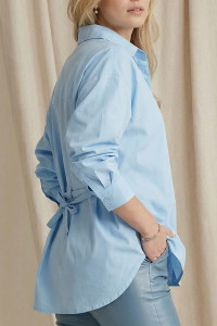 Рубашка 6907 Голубой Голубой