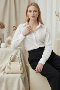 Рубашка 7008 Молочный Молочный