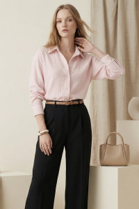 Рубашка 7008 Розовый Розовый