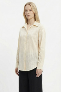 Рубашка 7008 Ванильный Ванильный