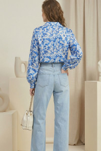 Рубашка 7009 Голубой Голубой