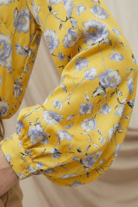 Рубашка 7009 Желтый Желтый