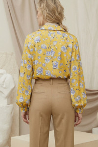 Рубашка 7009 Желтый Желтый