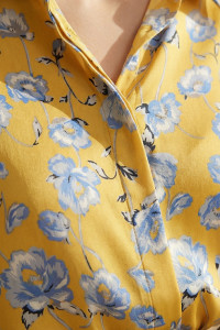 Рубашка 7009 Желтый Желтый