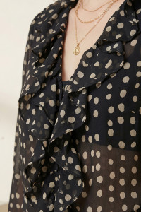 Блузка 7010 Черный Черный