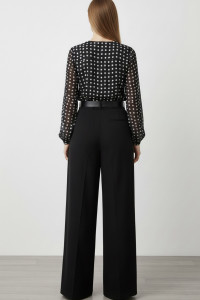 Блузка 7010 Черный Черный