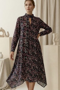 Платье 6720 Черный Черный