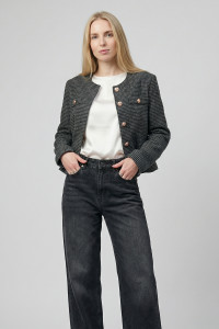 Пиджак 7017 Черный Черный