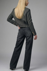 Пиджак 7017 Черный Черный