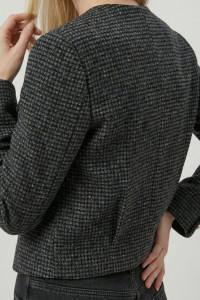 Пиджак 7017 Черный Черный