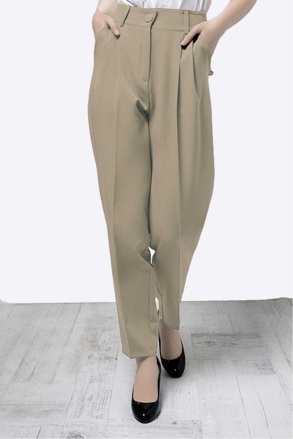 Брюки 5820 Кремовый