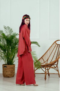 Костюм 6044 Терракотовый