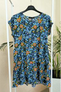 Платье 6063 Голубой