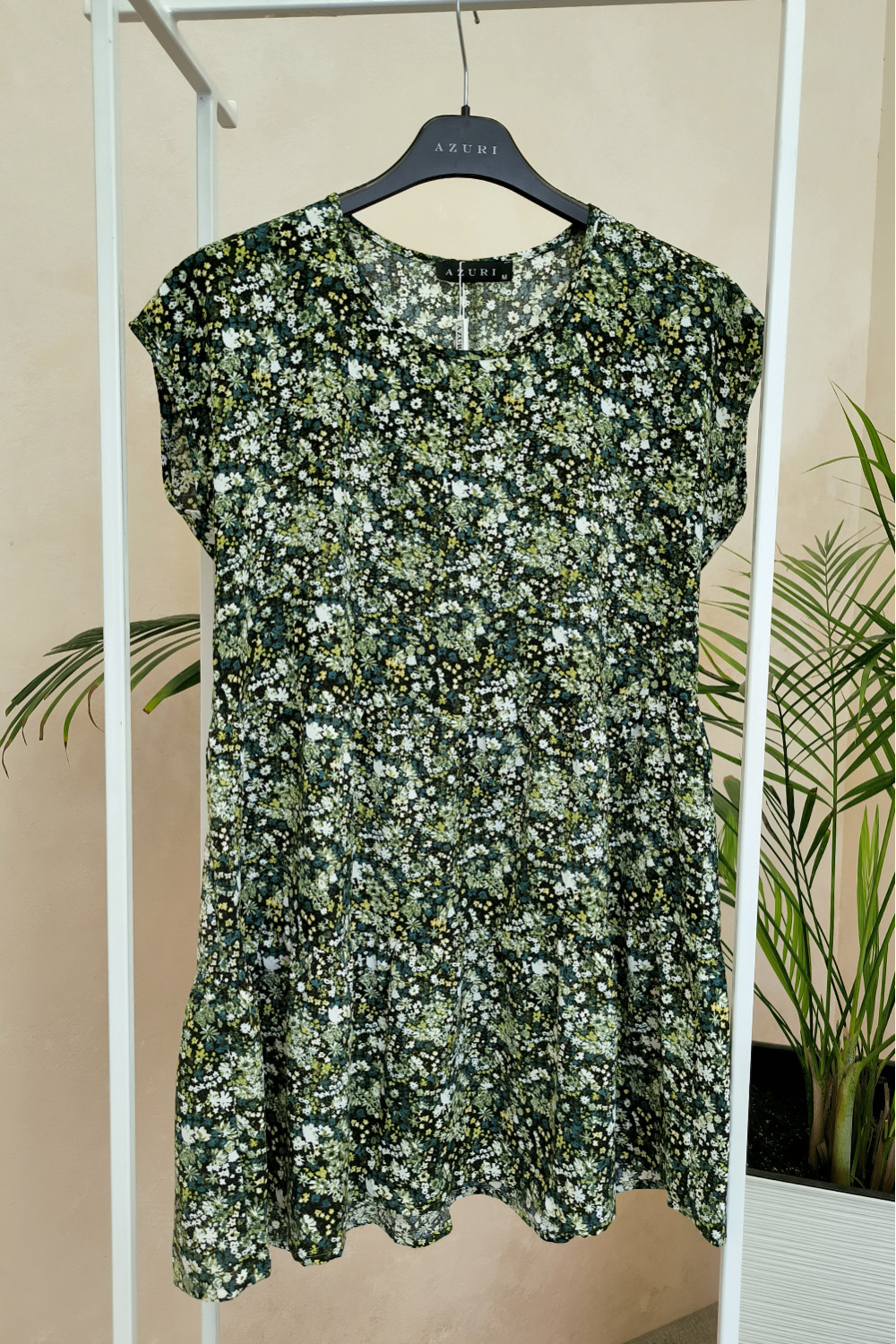 Платье 6063 Зеленый