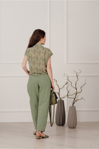 Брюки 6022 Оливковый